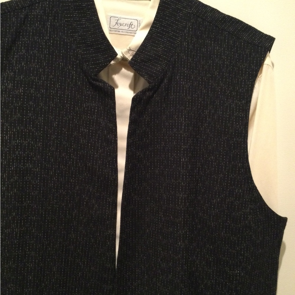 Veste longue boutonnée tweed avec poches